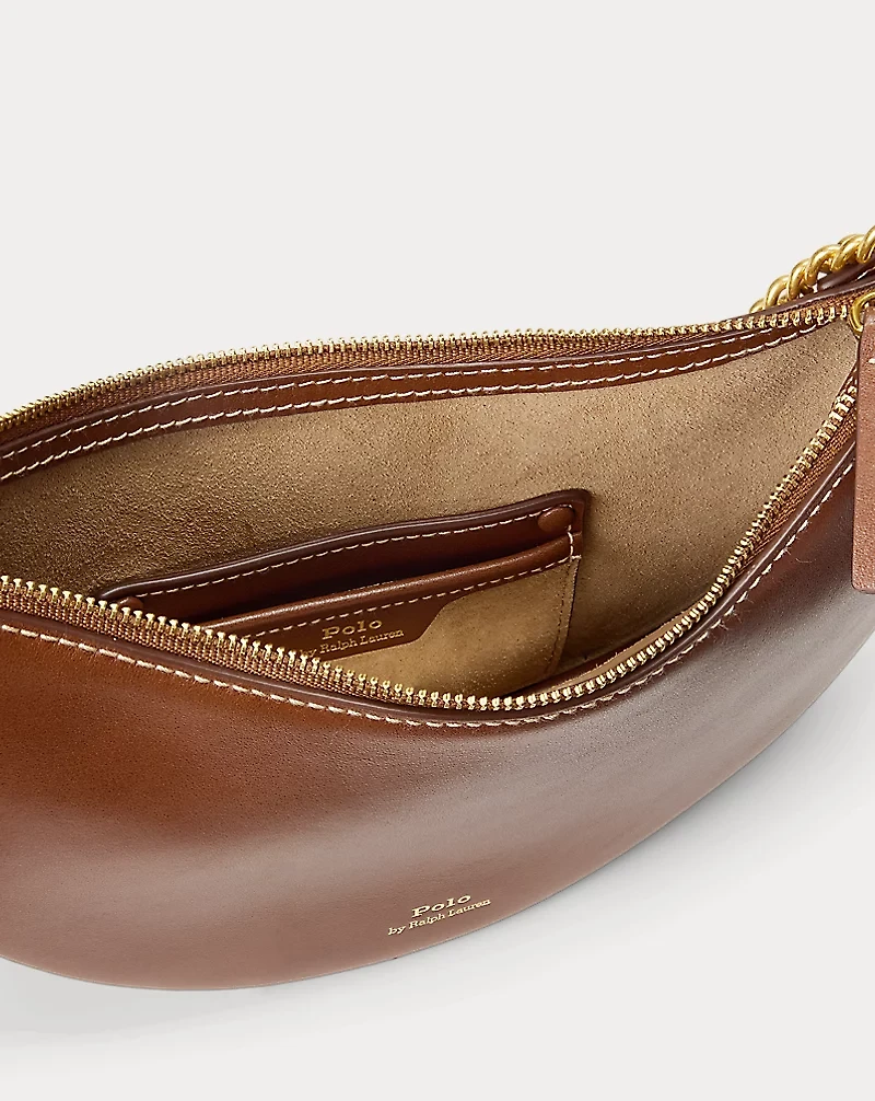 Polo ID Leather Mini Chain Bag