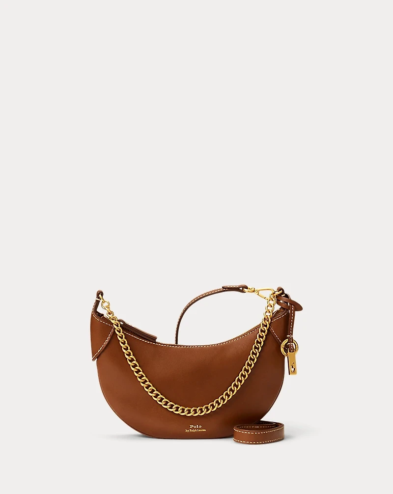 Polo ID Leather Mini Chain Bag
