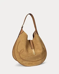 Polo ID Suede Western Large Shoulder Bag