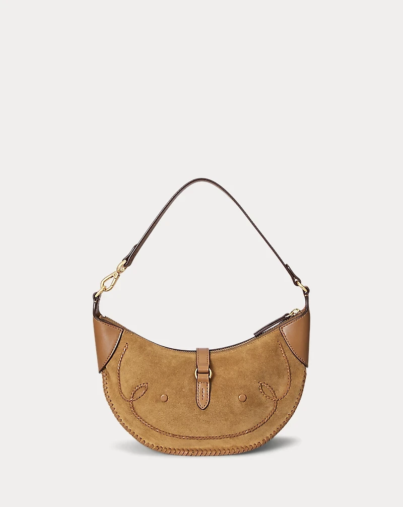 Polo ID Suede Western Mini Shoulder Bag