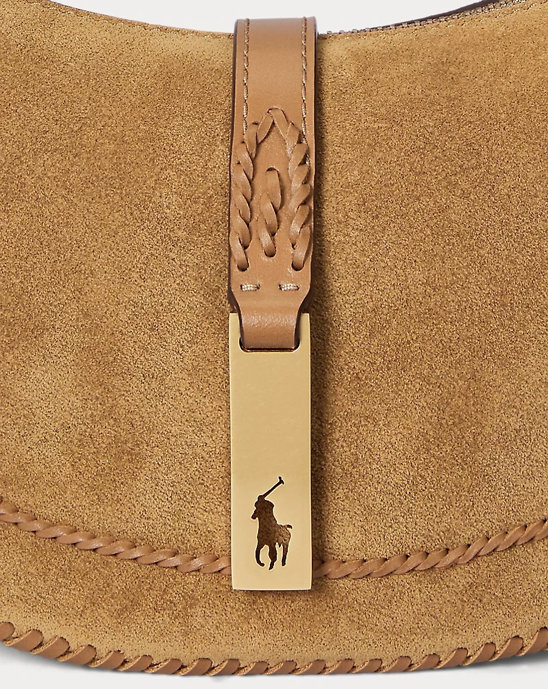 Polo ID Suede Western Mini Shoulder Bag