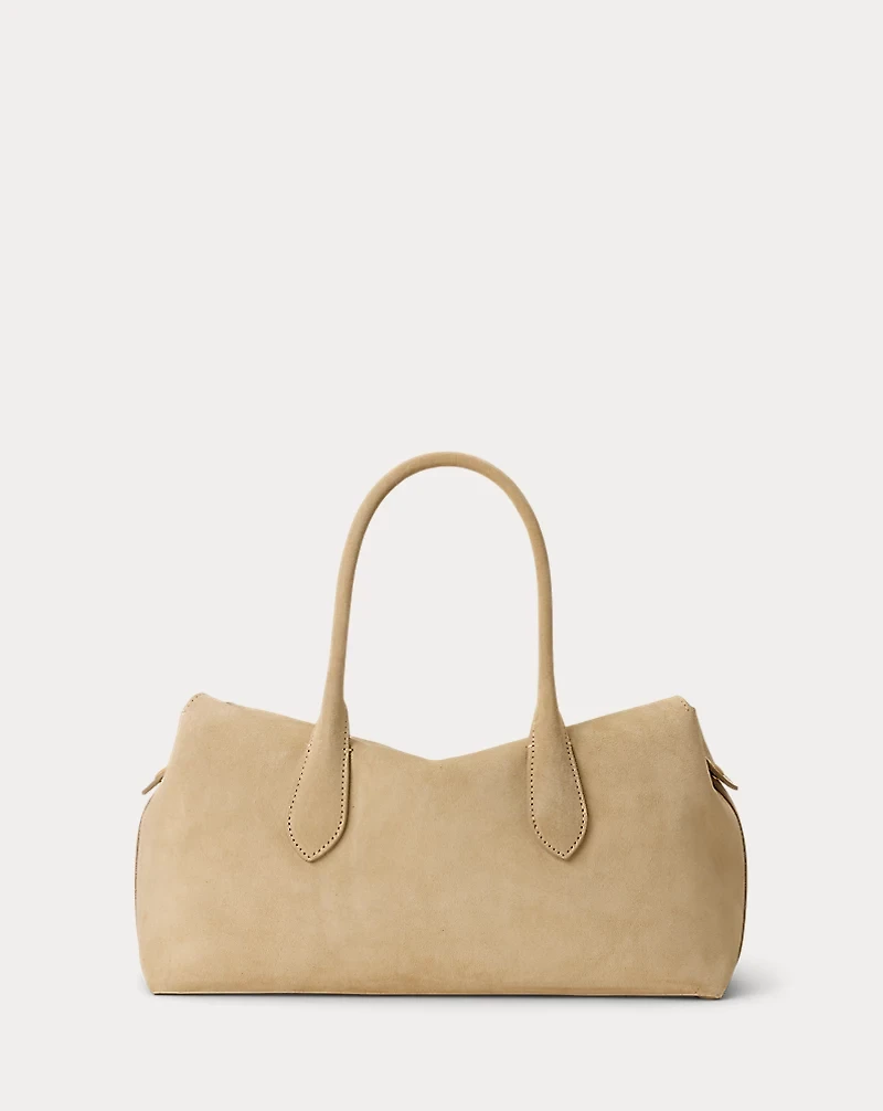 Bellport Suede Satchel