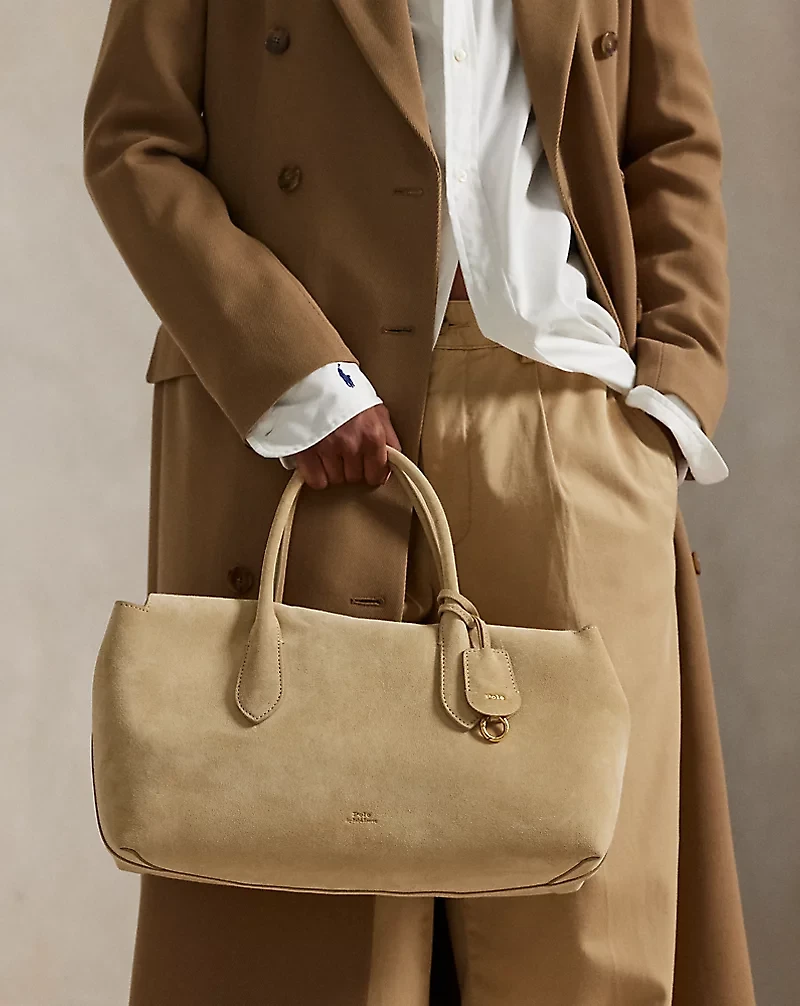 Bellport Suede Satchel