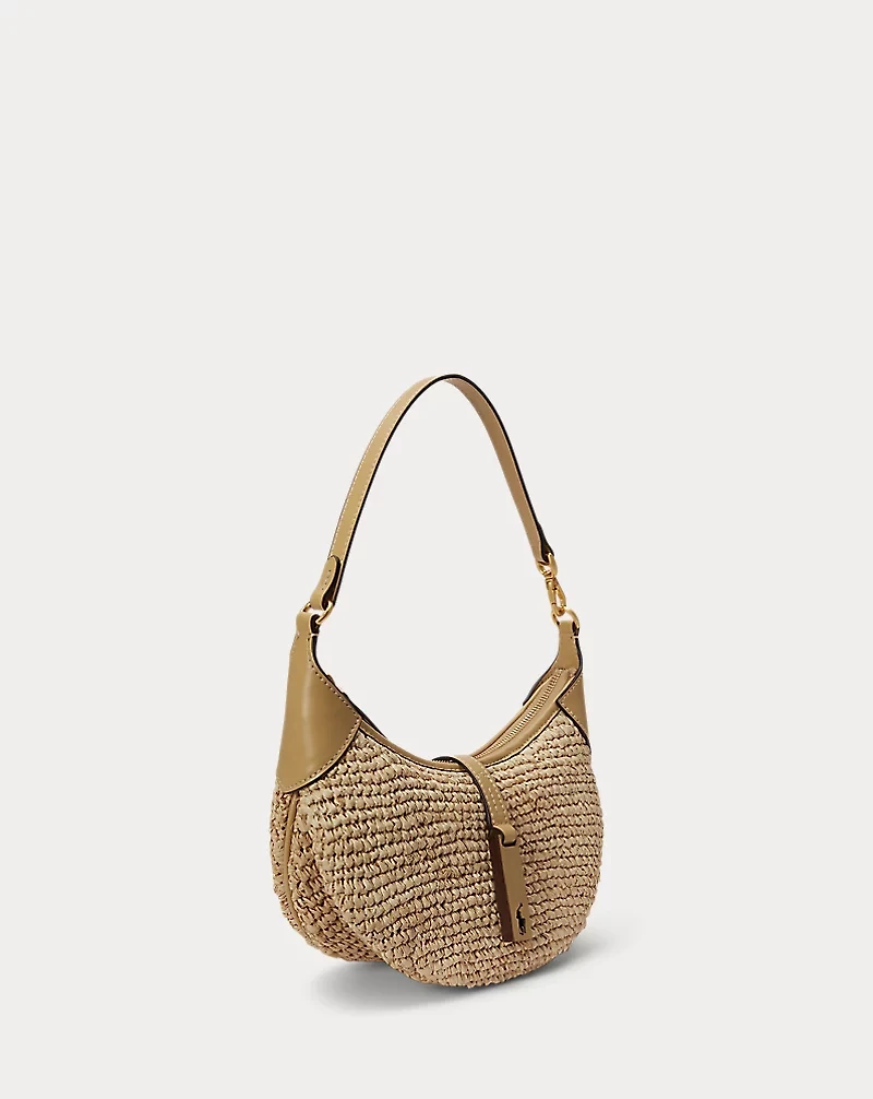 Polo ID Raffia Mini Shoulder Bag
