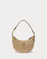 Polo ID Raffia Mini Shoulder Bag