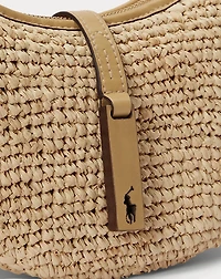 Polo ID Raffia Mini Shoulder Bag