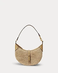 Polo ID Raffia Mini Shoulder Bag