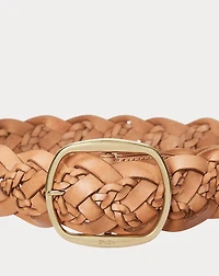 Double-Braided Leather Belt