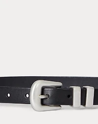 Western Distressed Leather Belt