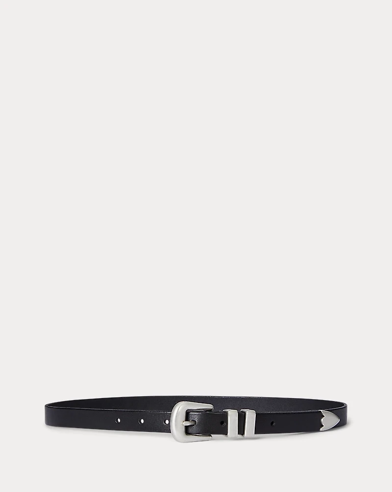 Western Distressed Leather Belt