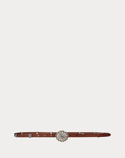 Leather Concho Belt