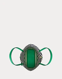 Faux-Leather Large Reversible Tote Bag