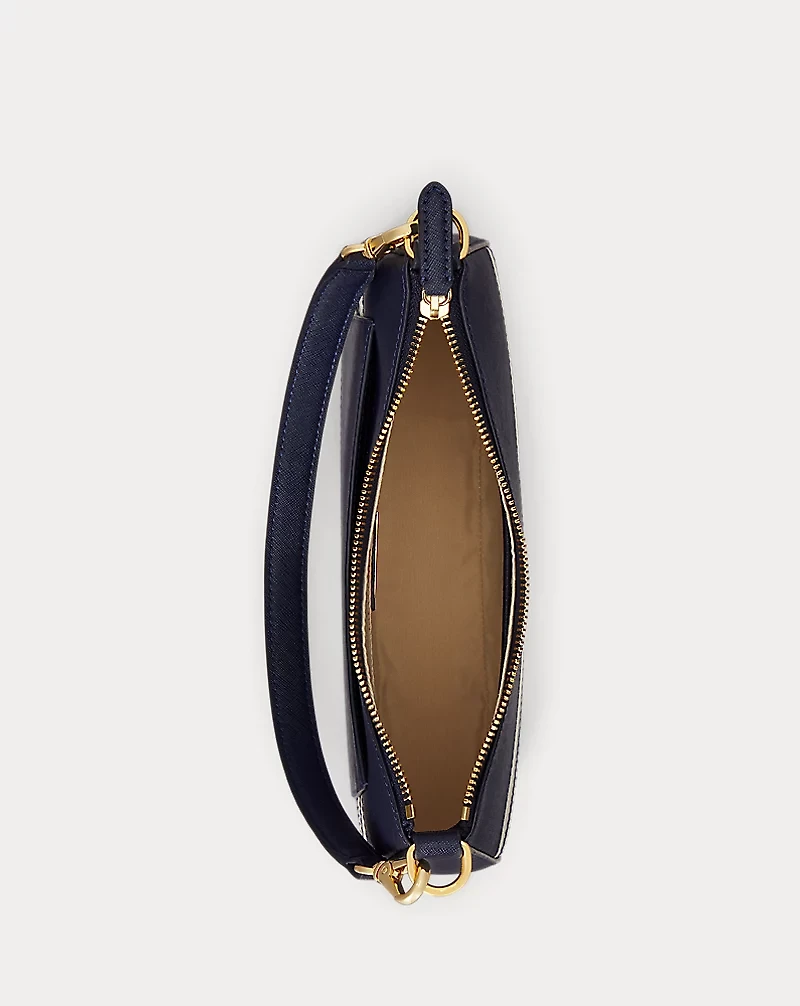 Striped Leather Medium Danni Bag