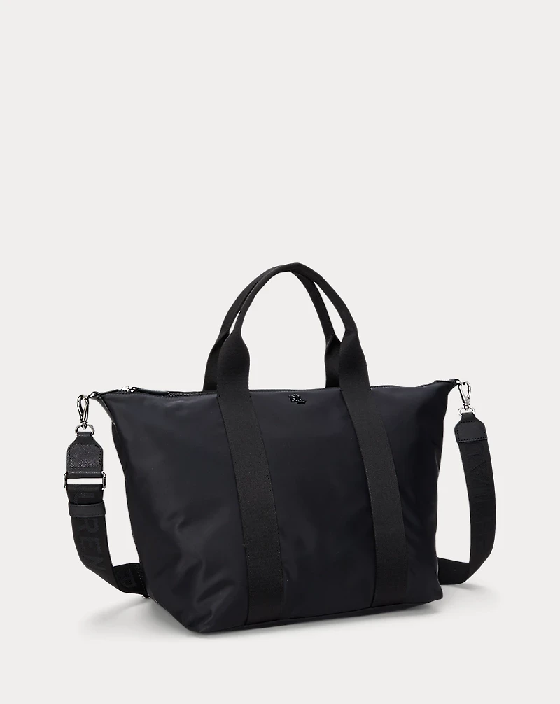 Nylon Extra-Large Stevie Zip Tote Bag