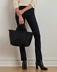 Nylon Extra-Large Stevie Zip Tote Bag