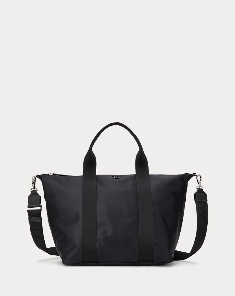 Nylon Extra-Large Stevie Zip Tote Bag