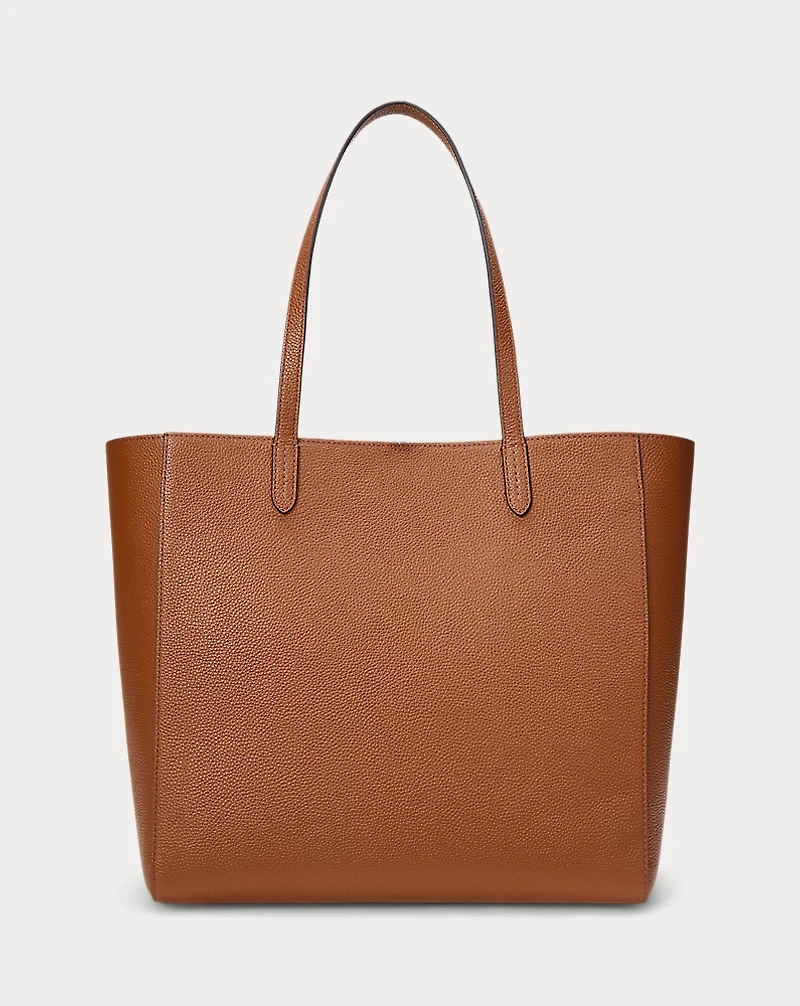 Pebbled Leather Large Cameryn Tote Bag