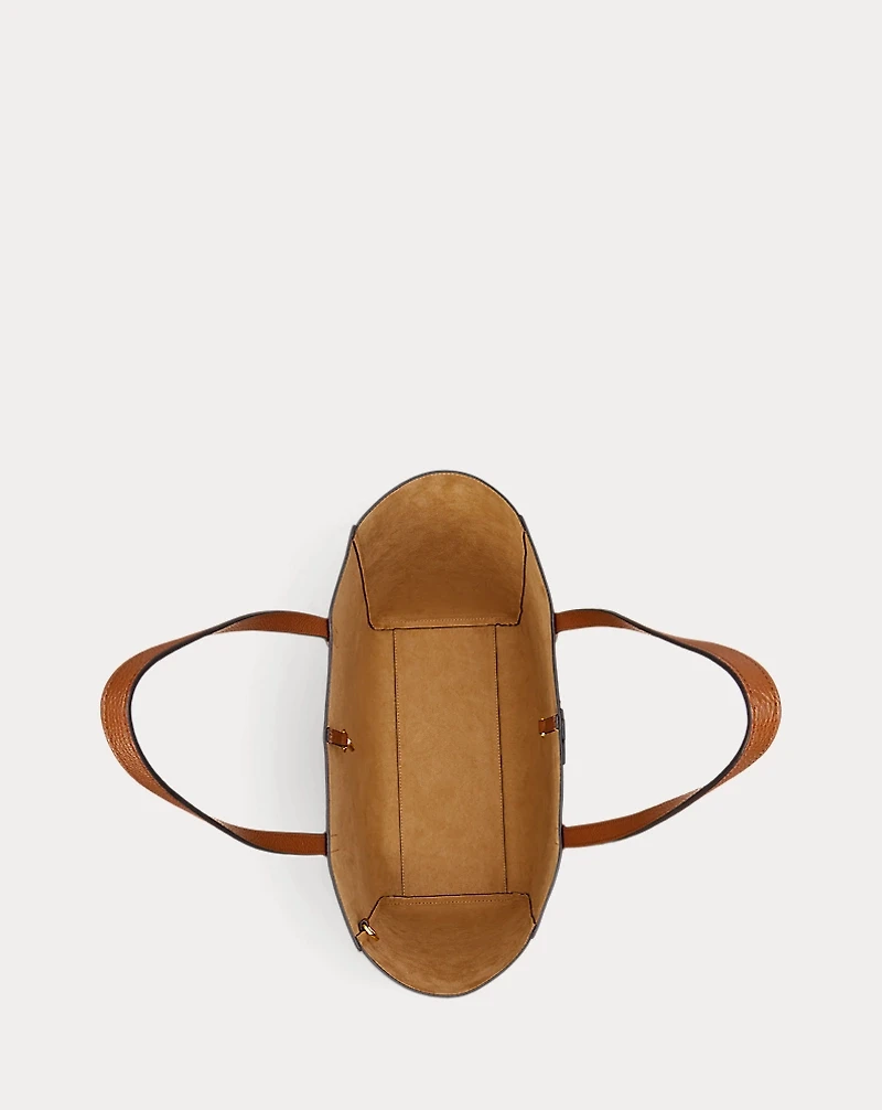 Pebbled Leather Large Cameryn Tote Bag