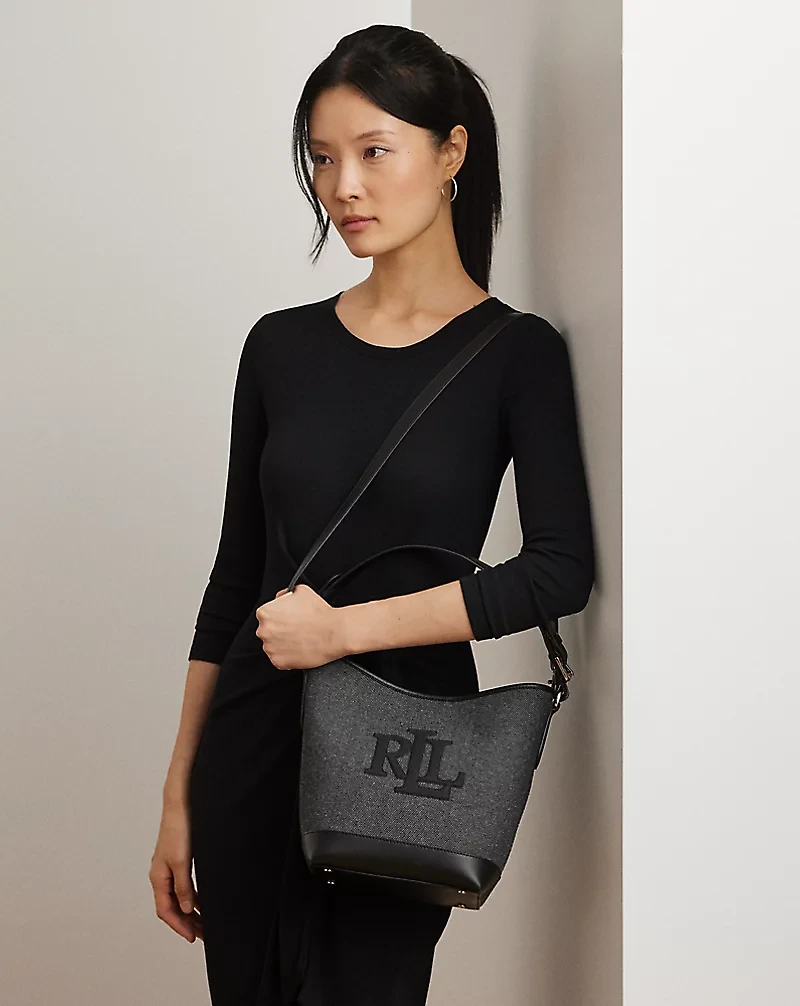 Canvas Medium Witley Bucket Bag