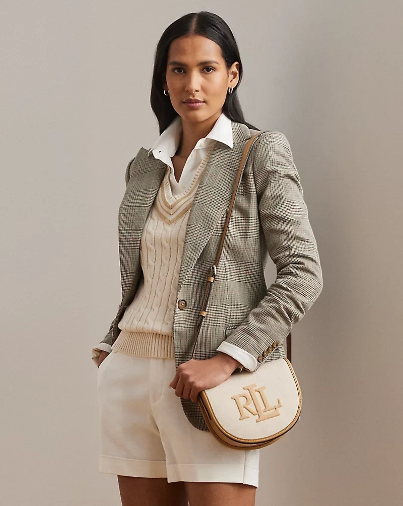 Canvas & Leather Medium Witley Crossbody