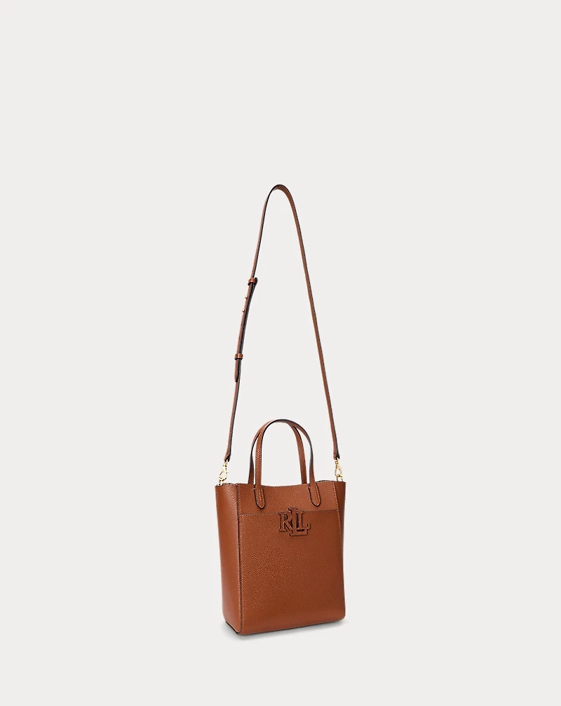 Pebbled Leather Small Cameryn Tote Bag