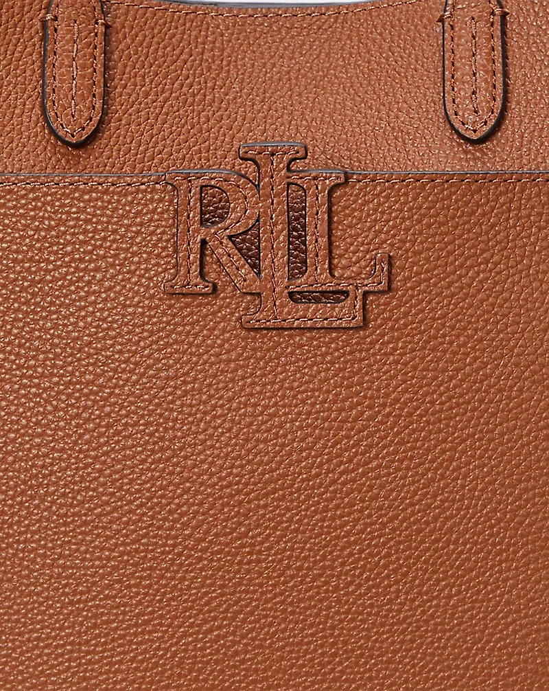 Pebbled Leather Small Cameryn Tote Bag