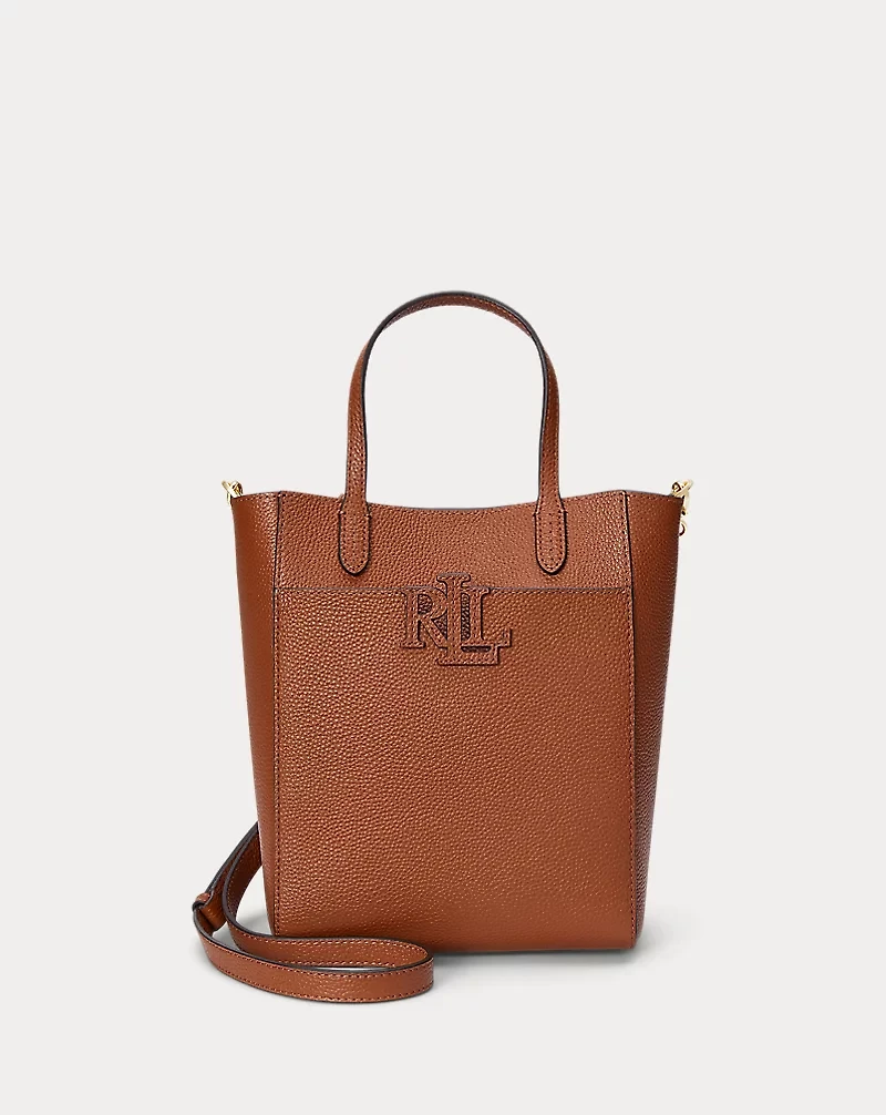 Pebbled Leather Small Cameryn Tote Bag