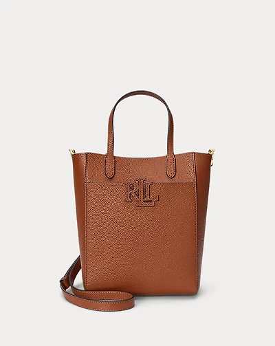 Pebbled Leather Small Cameryn Tote Bag