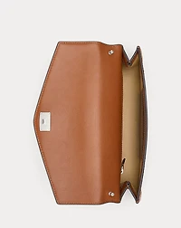 Straw & Leather Medium Sawyer Bag