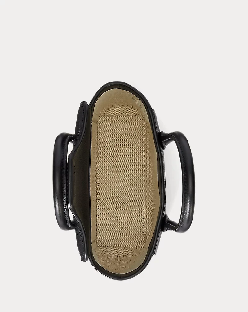 Pebbled Leather Small Tanner Satchel