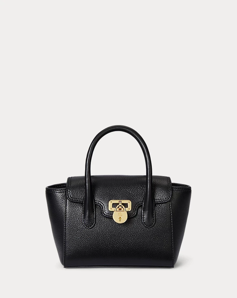 Pebbled Leather Small Tanner Satchel