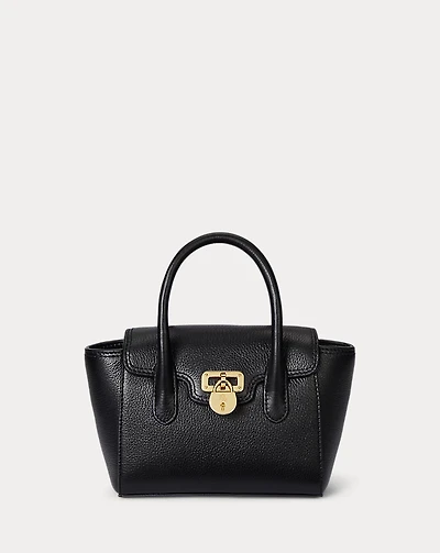 Pebbled Leather Small Tanner Satchel