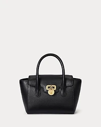 Pebbled Leather Small Tanner Satchel