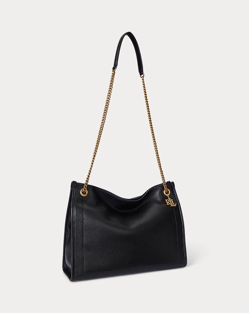 Pebbled Leather Large Bradley Tote Bag