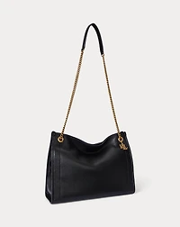 Pebbled Leather Large Bradley Tote Bag