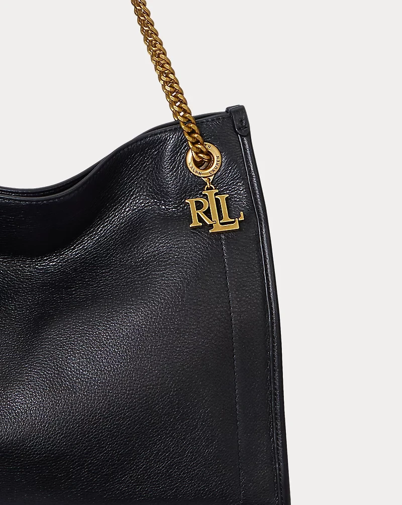 Pebbled Leather Large Bradley Tote Bag