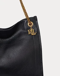 Pebbled Leather Large Bradley Tote Bag