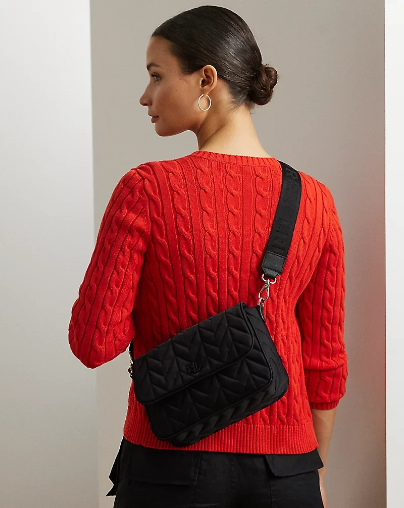 Quilted Medium Stevie Messenger Bag
