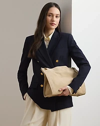 Suede Large Bradley Shopper Tote Bag