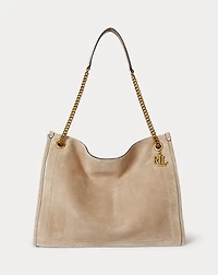 Suede Large Bradley Shopper Tote Bag