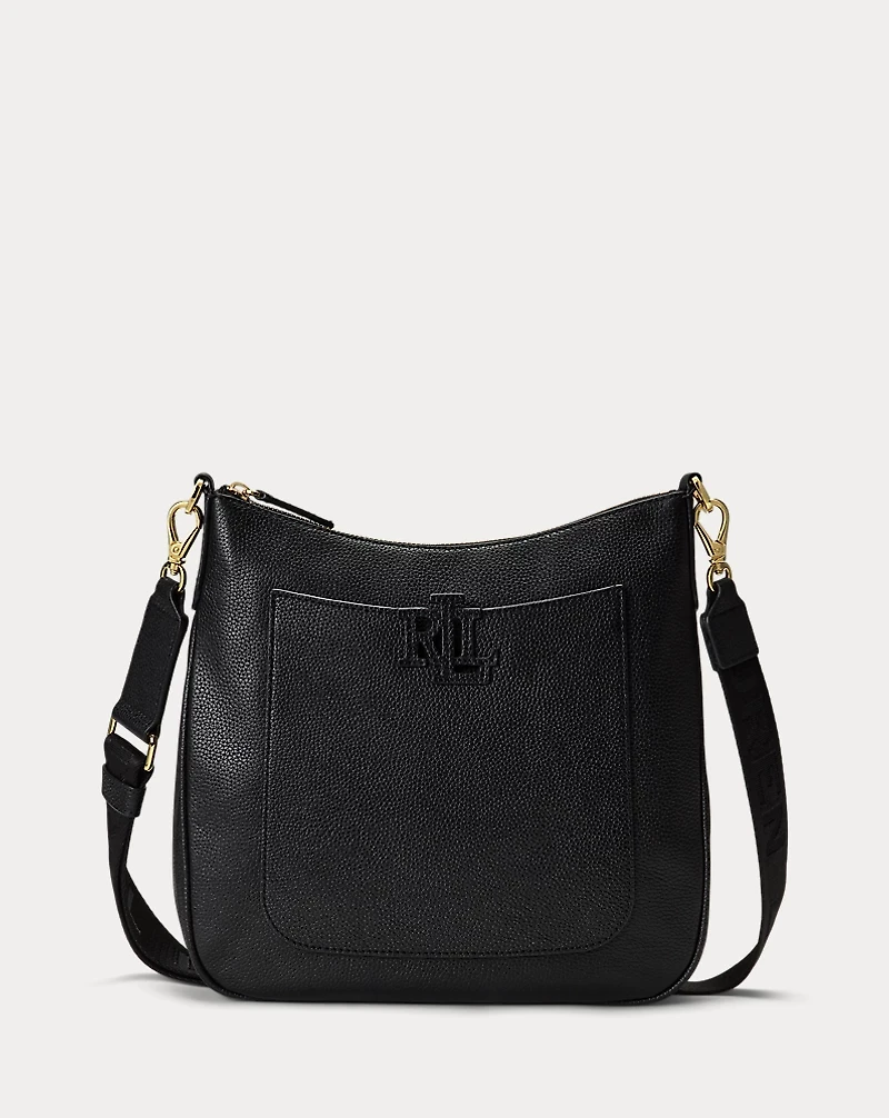 Pebbled Leather Large Cameryn Crossbody