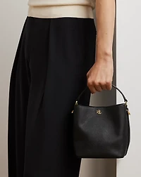 Crosshatch Small Reese Bucket Bag