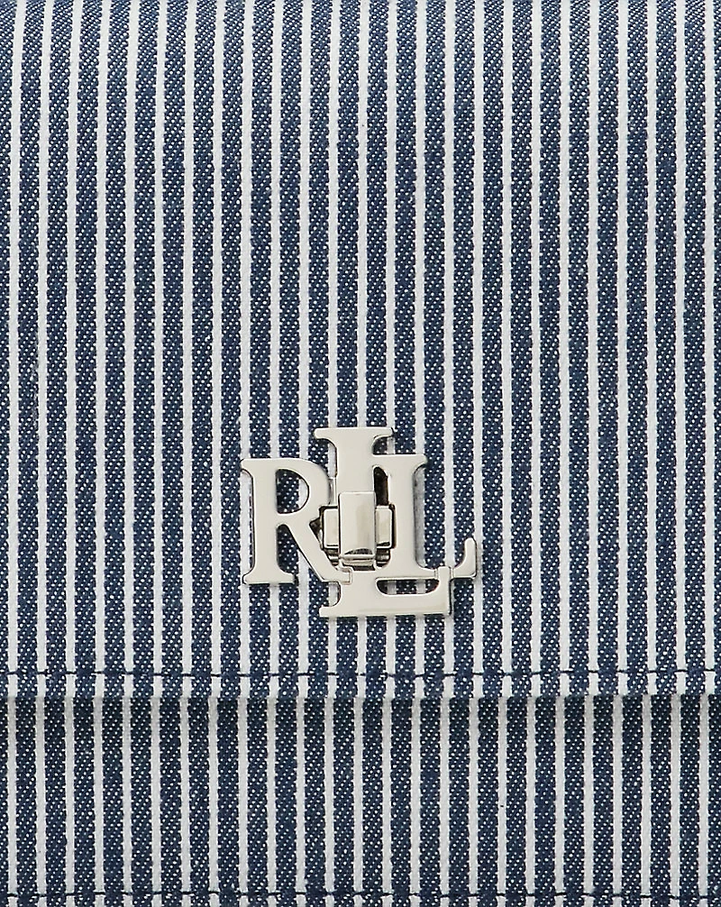 Striped Canvas Medium Sophee Bag