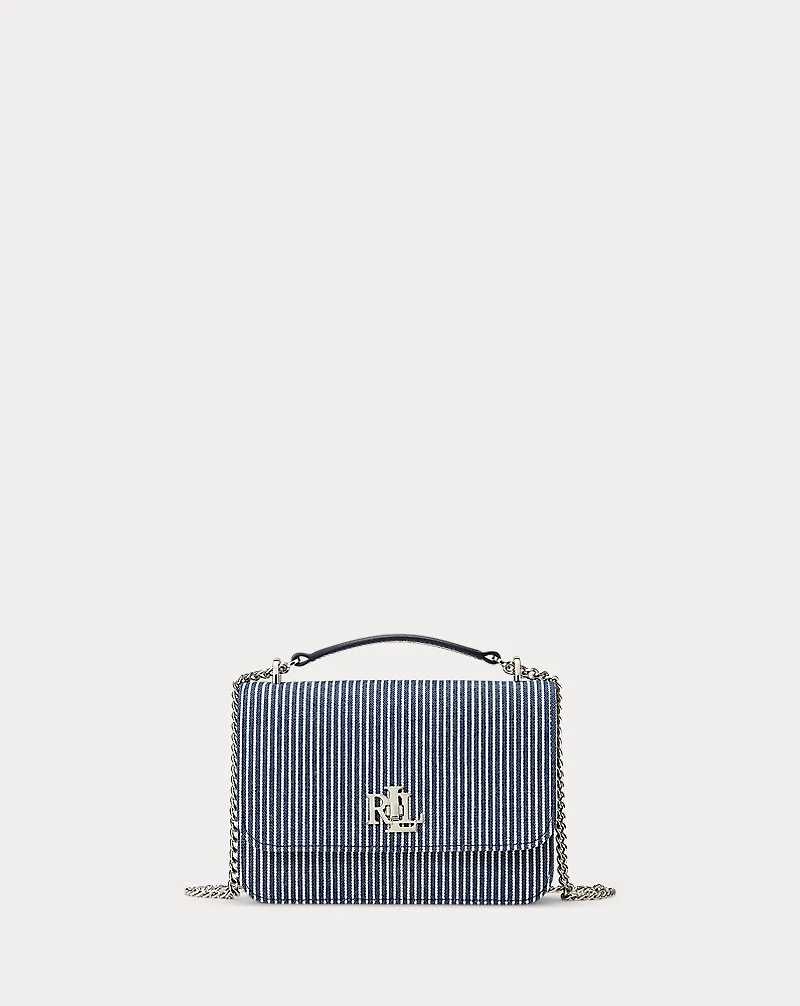 Striped Canvas Medium Sophee Bag