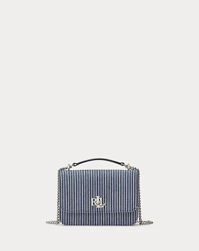 Striped Canvas Medium Sophee Bag