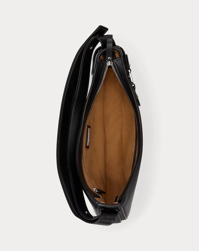 Leather Large Tasha Shoulder Bag
