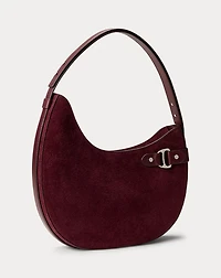 Suede Large Tasha Shoulder Bag