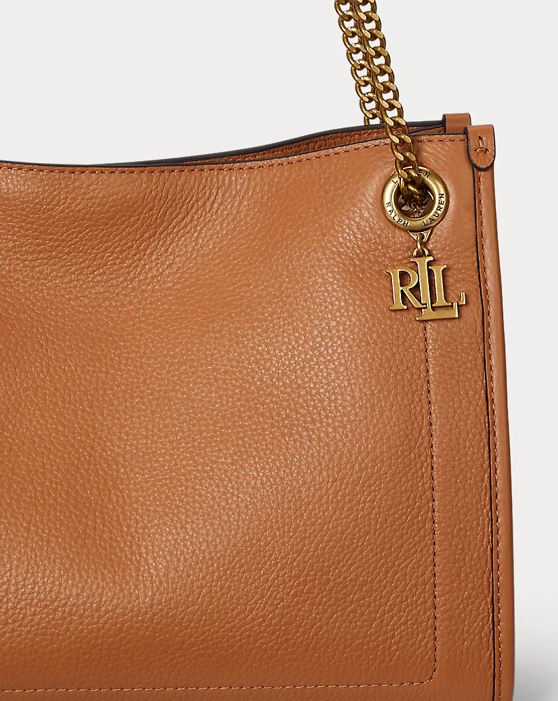 Pebbled Leather Medium Bradley Tote Bag