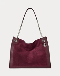 Suede & Leather Large Bradley Tote Bag