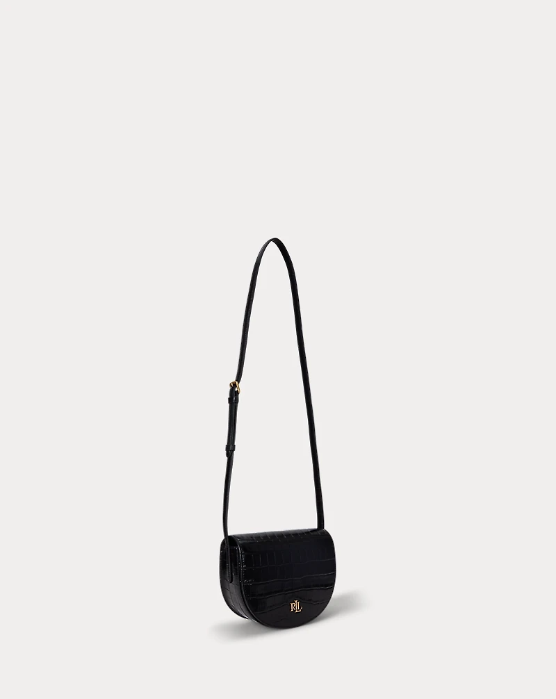 Croc-Embossed Medium Witley Crossbody